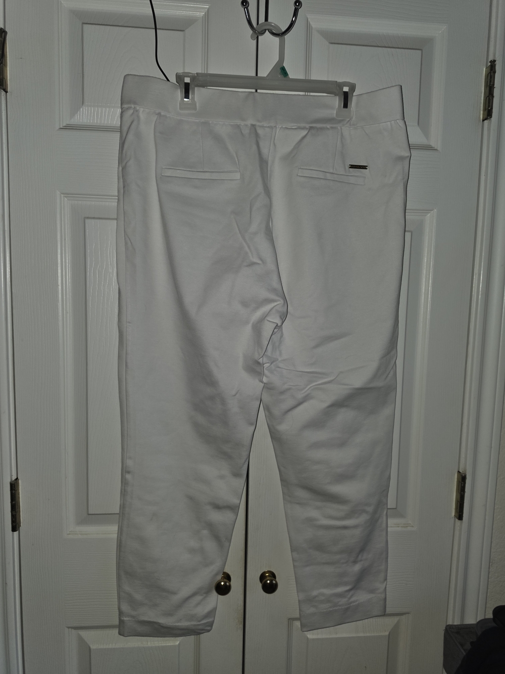 MICHAEL Michael Kors White Zip-Pocket Joggers - Picture 3 of 4